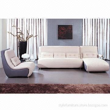 Leather sofa, with fashionable design